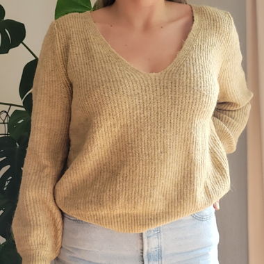 Pulli mit V-Ausschnitt