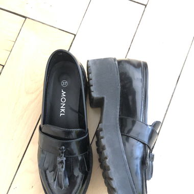 Loafers mit Plateau