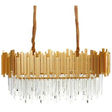 Elegant chandelier with crystals