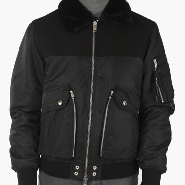 Diesel Aviator Sherpa Bomber Jacket