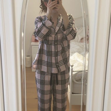 Ensemble de pyjama Victoria's Secret en flanelle long