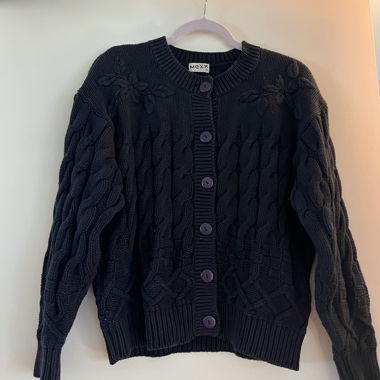 Cardigan Mexx nero vintage