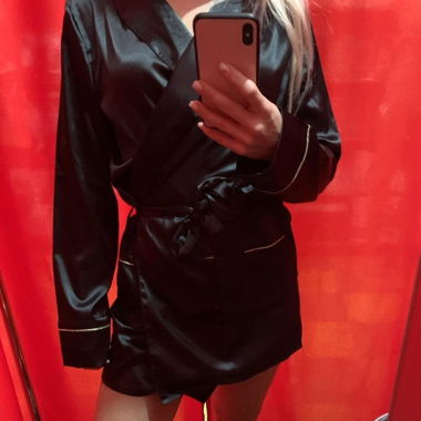 Silk Bathrobe