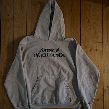 Hoodie gris Artificial Intelligence