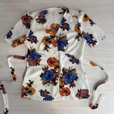 Camicia a portafoglio floreale