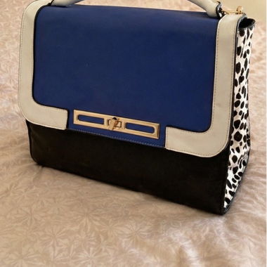 Bicolor Handbag / Shoulder Bag Miriade