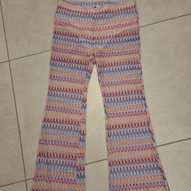 Pantaloni a zampa d'elefante con motivo H&M