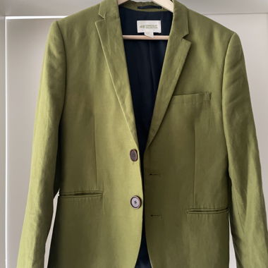 Blazer verde H&M Conscious Collection