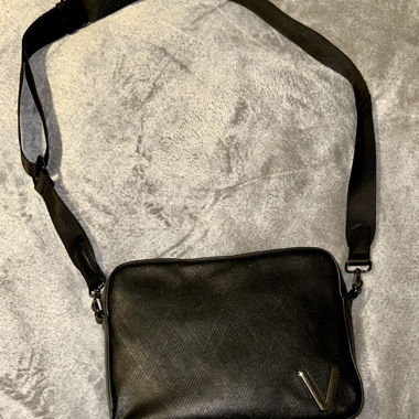 VALENTINO Gürteltasche schwarz