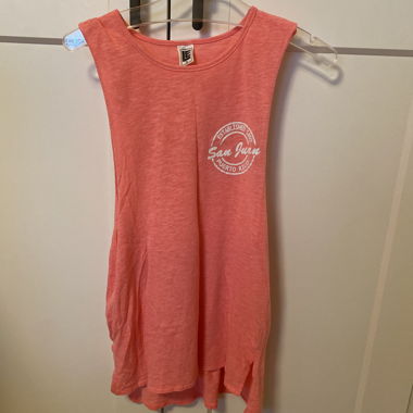 Longer Pink Puerto Rico Top Size M