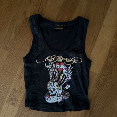 Top senza maniche Ed Hardy