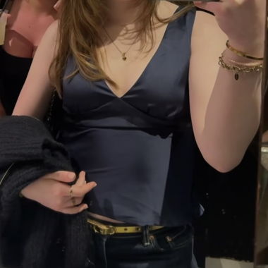 Haut en satin