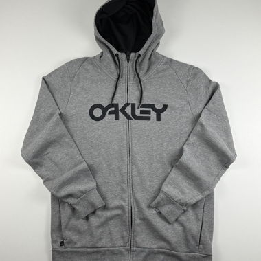 Felpa con cappuccio Oakley grigia (L)