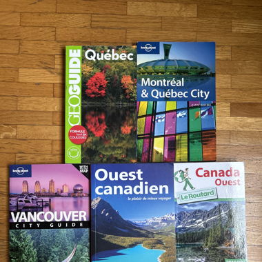 Canada - Montréal - Vancouver - Québec guides