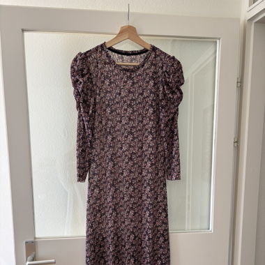 Vestito Trasparente a Fiori