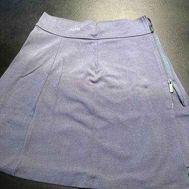 HUXEL grey-blue sports skirt with zipper