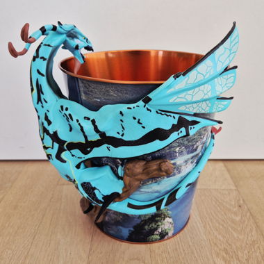 AVATAR Bucket PopCorn Collector Fire and Ash