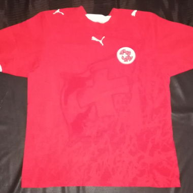 Maglia da calcio NATI Svizzera Vintage Taglia L