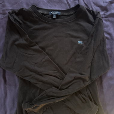 Burberry Longsleeve marrone castagna