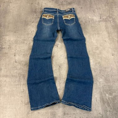Jeans évasés bootcut style Miss Me vintage (XS)