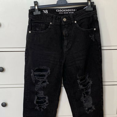 zerissene mom jeans
