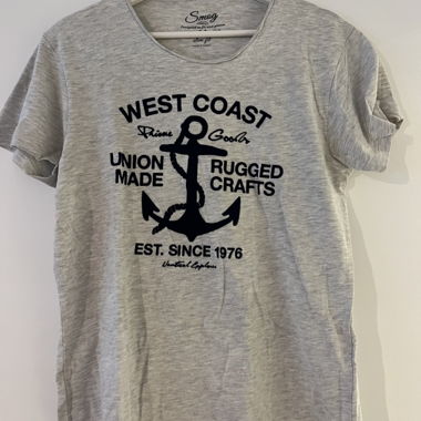 T-shirt Smog gris M