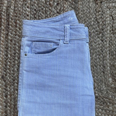 Jeans rayé 