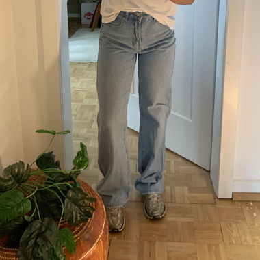 Jeans mit geradem Bein