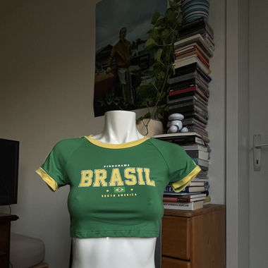 Brazil y2k crop top