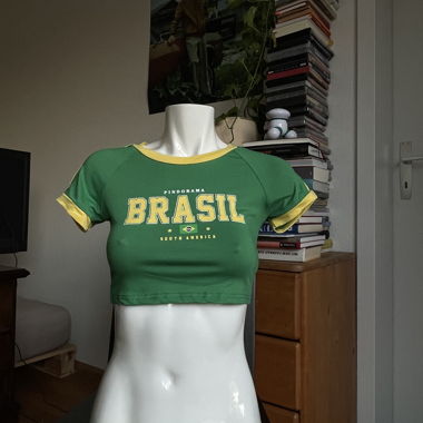Brazil y2k crop top