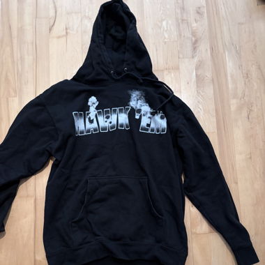 Pop Smoke Meet the woo Hoodie VLONE Größe L