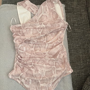 Body serpente rosa M