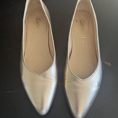 Pumps Gabor in oro metallizzato