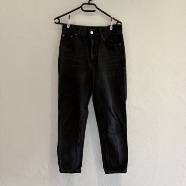 Schwarze Jeans PULL&BEAR T36