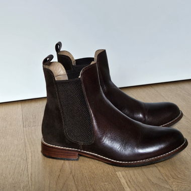 Chelsea-Stiefeletten Leder Grösse 38