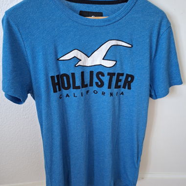 T-shirt Hollister blu