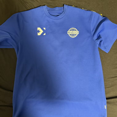T-shirt maillot Converse bleu