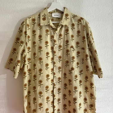 Chemise fleurie oversize