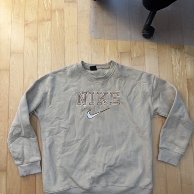 Felpa Nike beige
