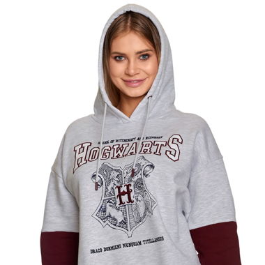 Harry Potter - Hogwarts School Crop Hoodie