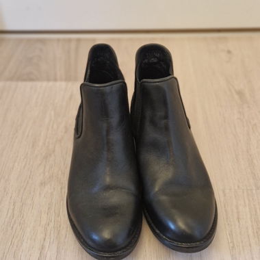 Bottines en cuir