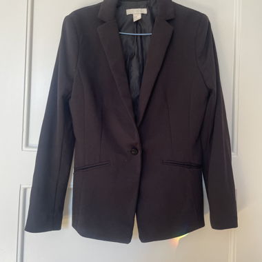 Schwarzer H&M Blazer Grösse 38