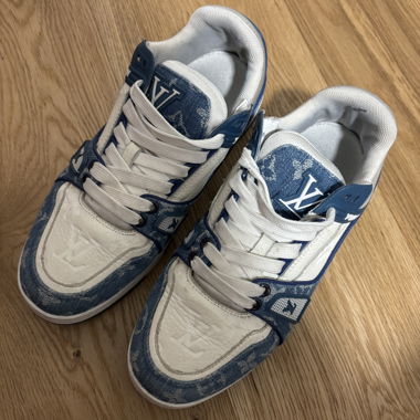Louis Vuitton Sneaker blau/weiss