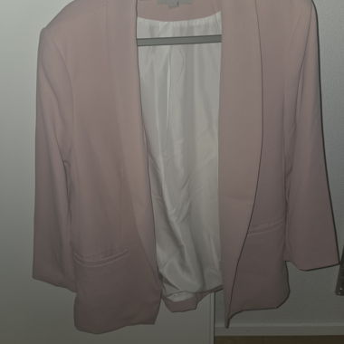 Blazer rosa chiaro H&M
