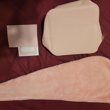 Gentle hair drying turban