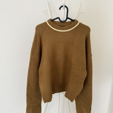 Zara Strickpullover braun