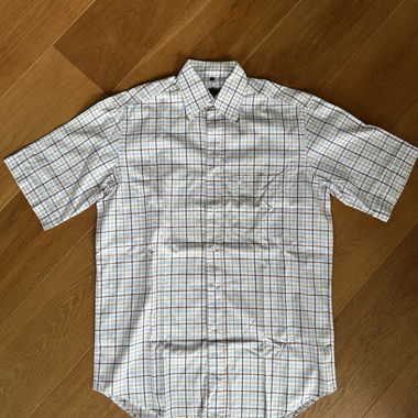 Burberry Chemise manches courtes pour homme, tour de cou 39
