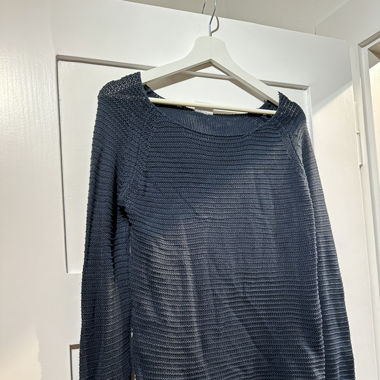 Strickpulli blau