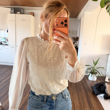 Camicia in pizzo