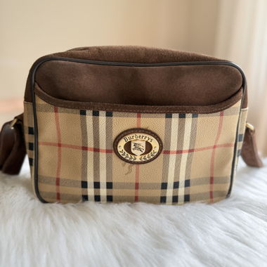  VINTAGE BURBERRY UMHÄNGETASCHE